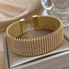 18K Golden Plated Metal Bracelet