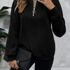 Zoe™ - Élégant Pull Zippé Pour Confort Et Style