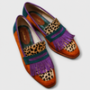 Fallon™ | Brown Leopard Loafers