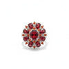 Scarlet Petal Ring | Gold