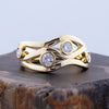 Classic Vintage Crystals Ring