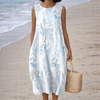 Joy | Midi Dress with Leaves