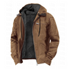 Isak | Warm Fleece Lined Hooded Vintage Jacket
