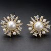 Vintage Starlight Pearl Earrings