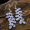 Elegant Earrings with Moonstone