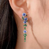 Valencia Trumpet Drop Earrings
