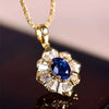 Kavella Noctazure Necklace | Gold