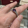 Amelys Fern Ring | White Gold