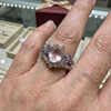 Miravelle Leafglow Ring Set | White Gold