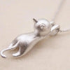 Fun Necklace with a 925 Silver Kitten