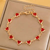 Ophelyra Garnetelle Bracelet Gold